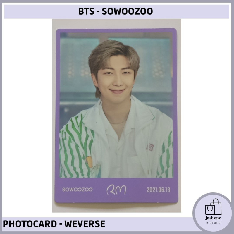 BTS - PHOTOCARD SOWOOZOO RM