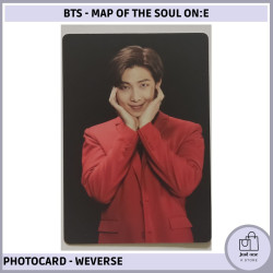 BTS - PHOTOCARD MAP OF THE SOUL ON:E RM