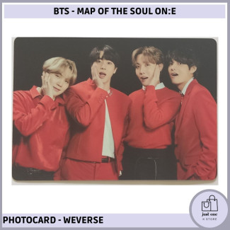 BTS - PHOTOCARD MAP OF THE SOUL ON:E