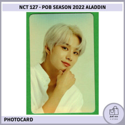 NCT 127 - HOLO PHOTOCARD  SEASONS ALADDIN 2022 JUNGWOO