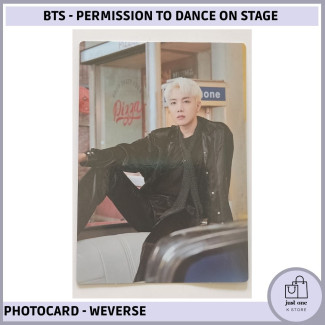 BTS - PHOTOCARD PERMISSION TO DANCE ON STAGE J-HOPE