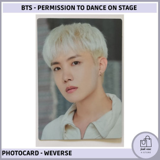 BTS - PHOTOCARD PERMISSION TO DANCE ON STAGE J-HOPE