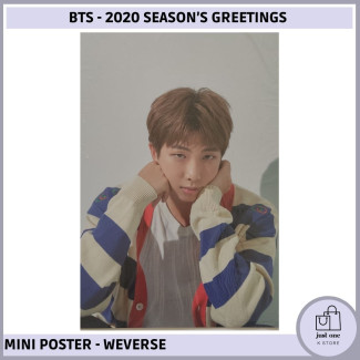 BTS 2020 - SEASON'S GREETINGS MINI POSTER - RM