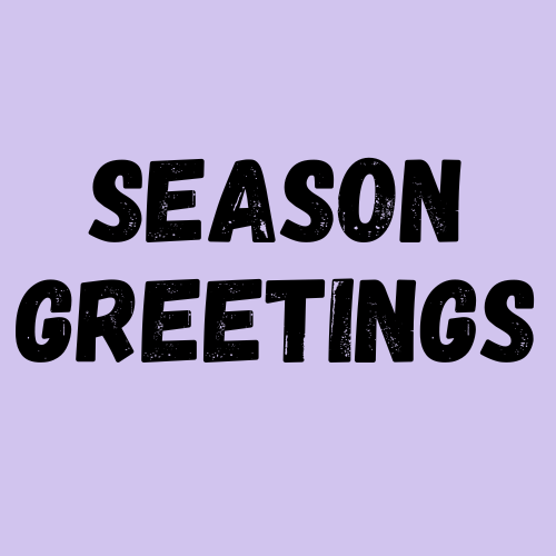 SEASON´S GREETINGS